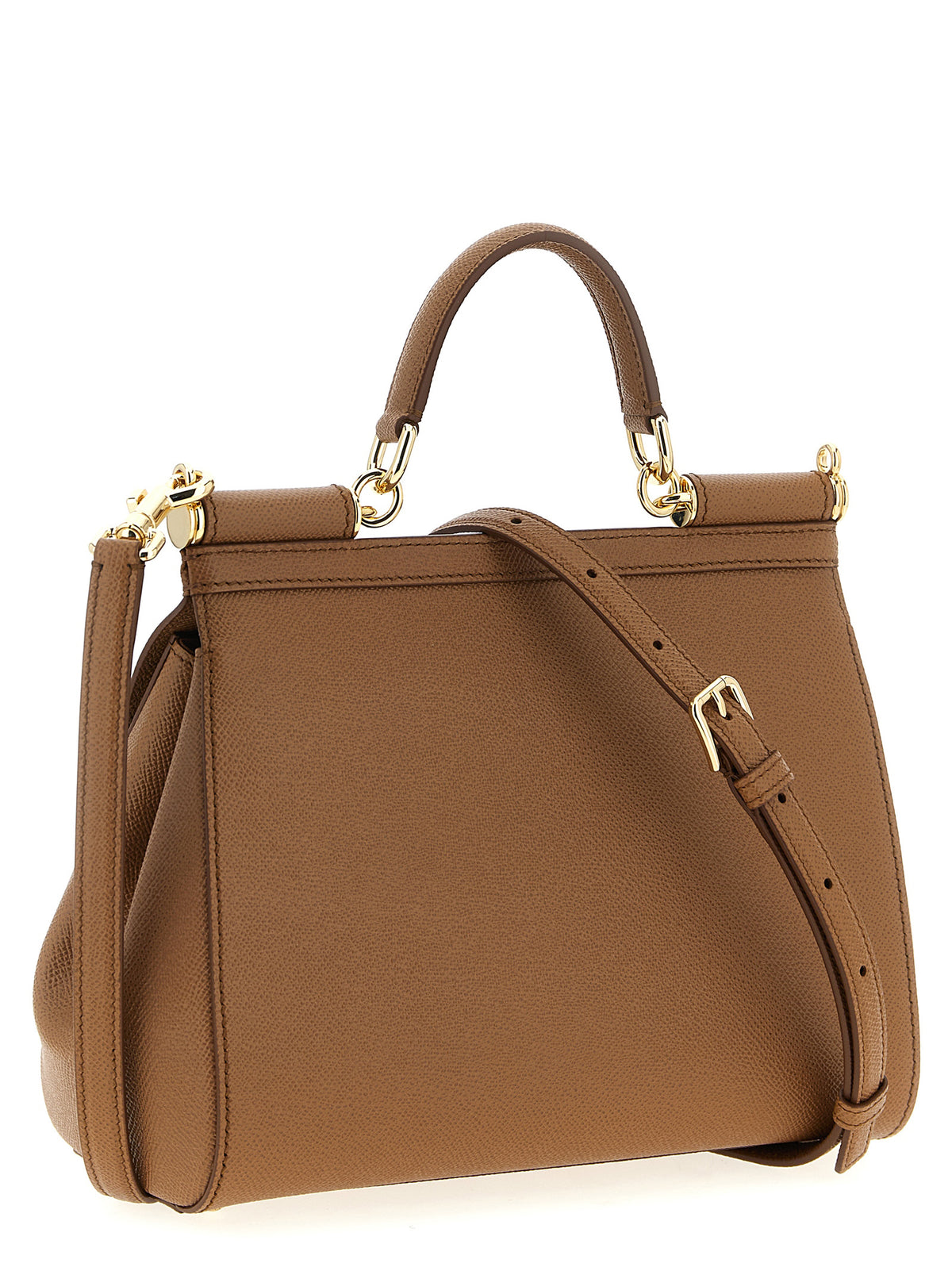 Dolce & Gabbana Brown Calfskin Women's Handbag