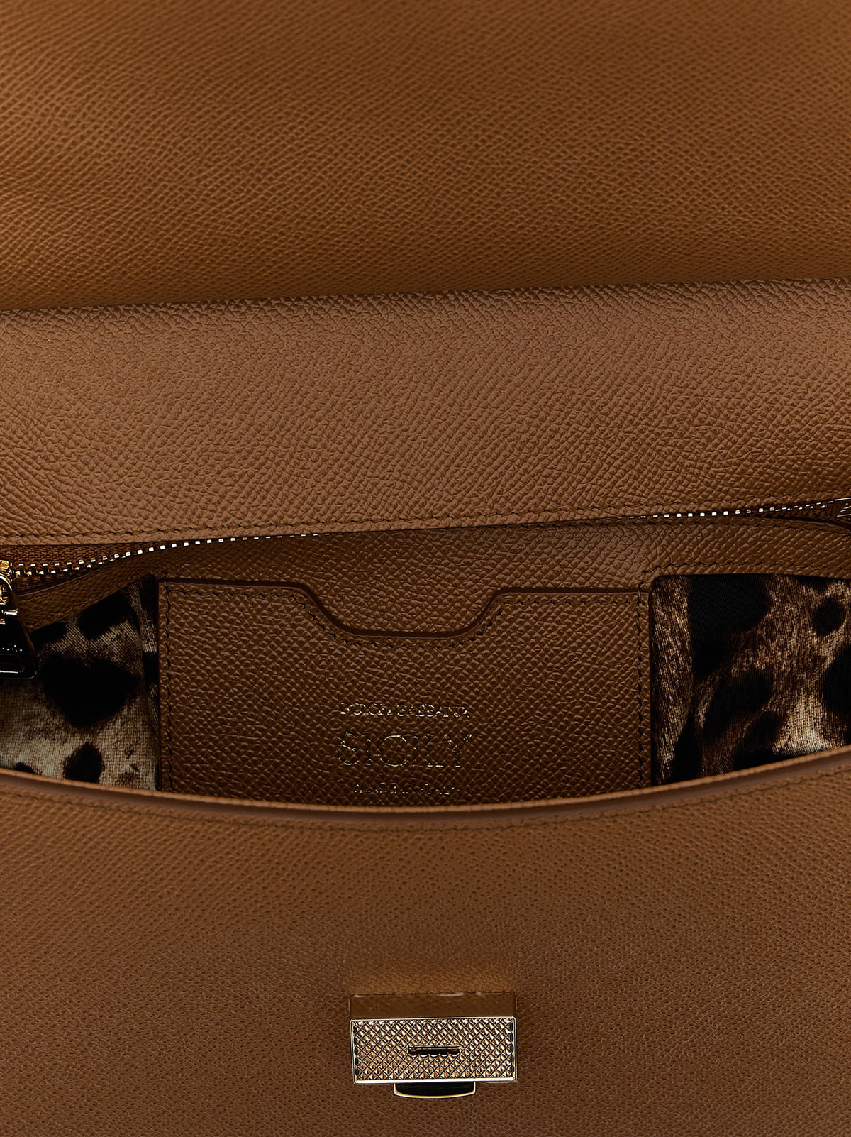 Dolce & Gabbana Brown Calfskin Women's Handbag
