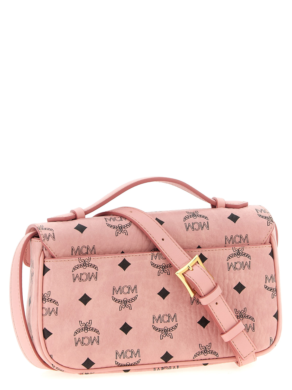 MCM Multicolor Polyethylene Crossbody Women's Bag