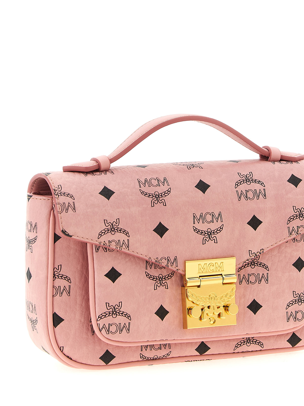 MCM Multicolor Polyethylene Crossbody Women's Bag