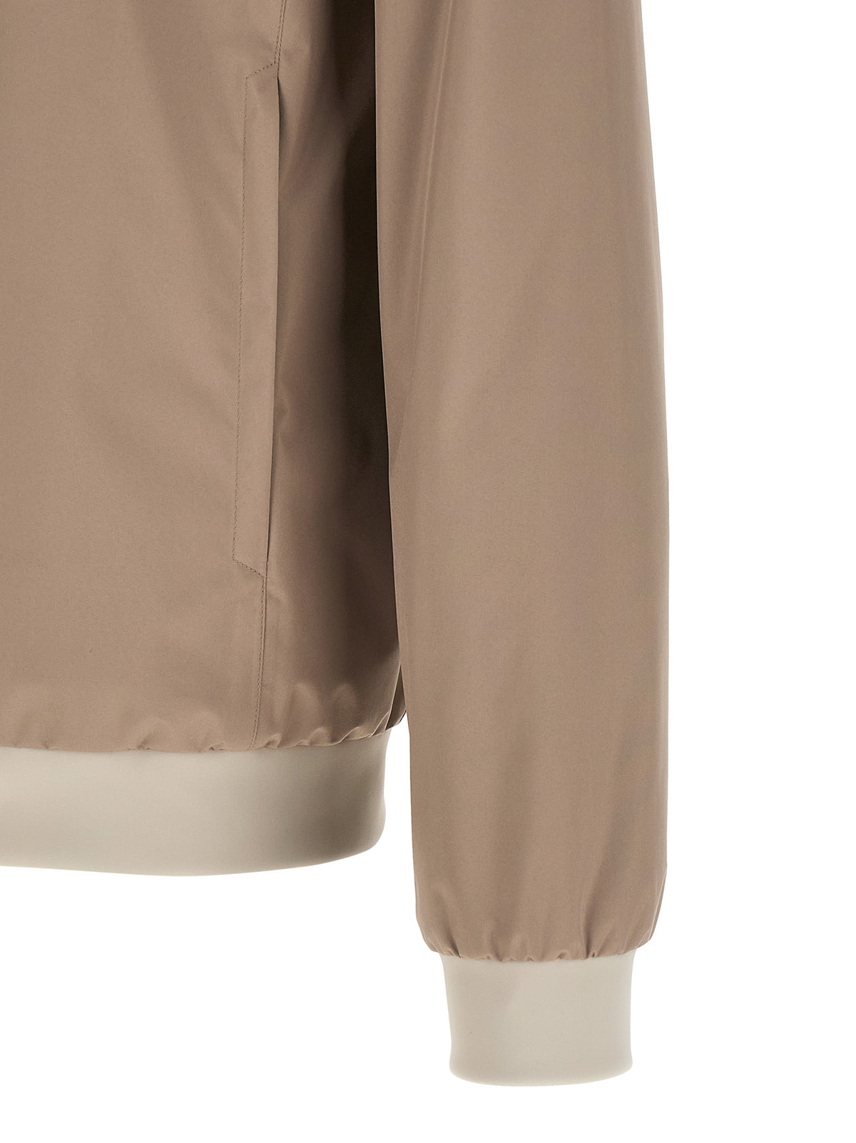 Herno Beige Polyester Men's Bomber