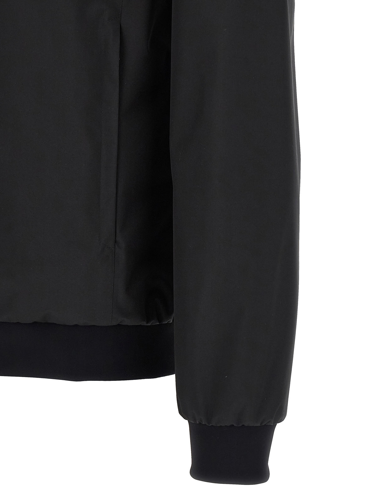 Herno Black Polyester Men's Bomber