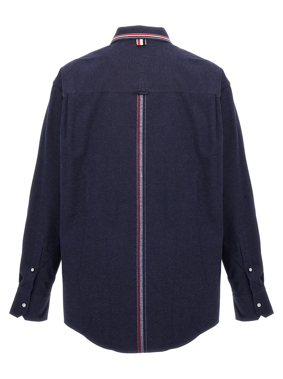Thom Browne Blue Cotton Men's Blouse