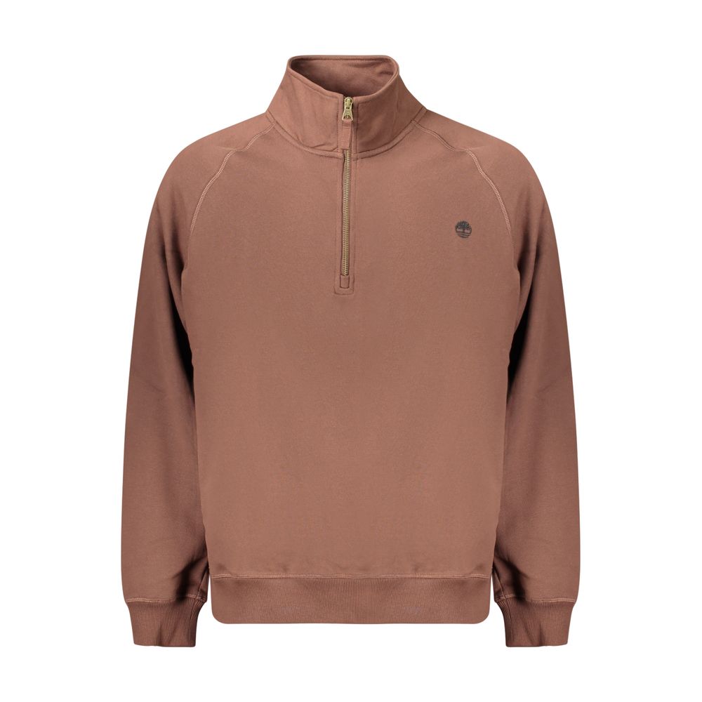 Timberland Brown Cotton Men's Sweatshirt