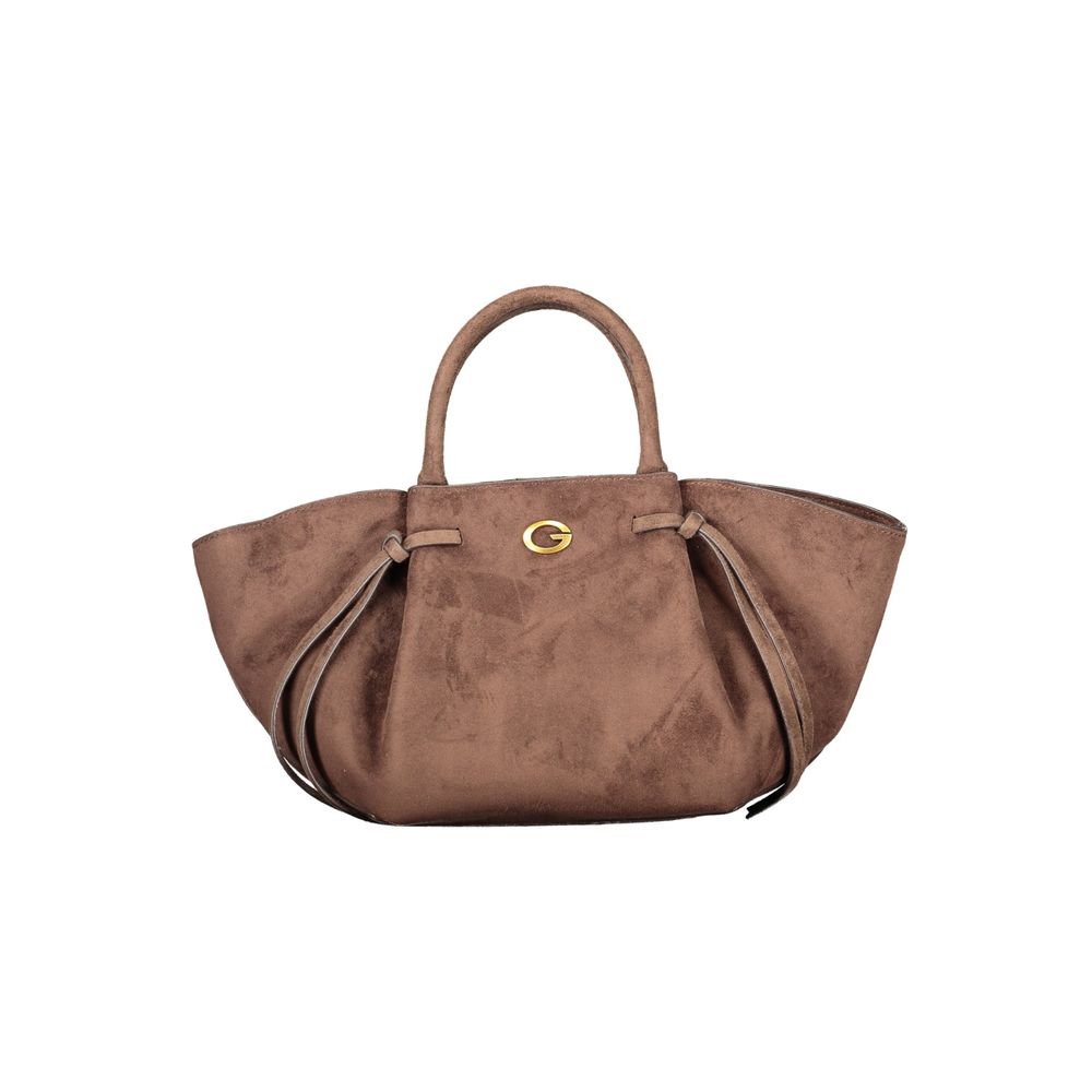 Guess Jeans Brown Polyester Women's Handbag