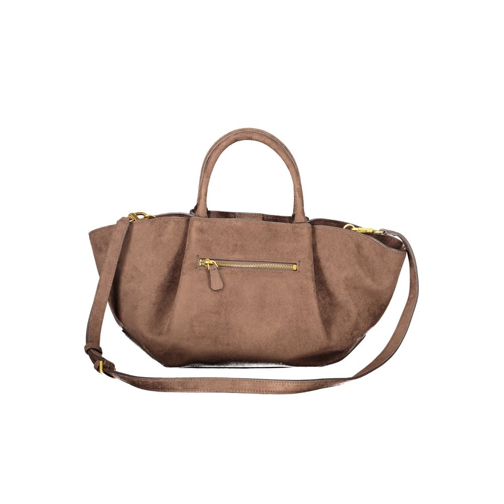 Guess Jeans Brown Polyester Women's Handbag