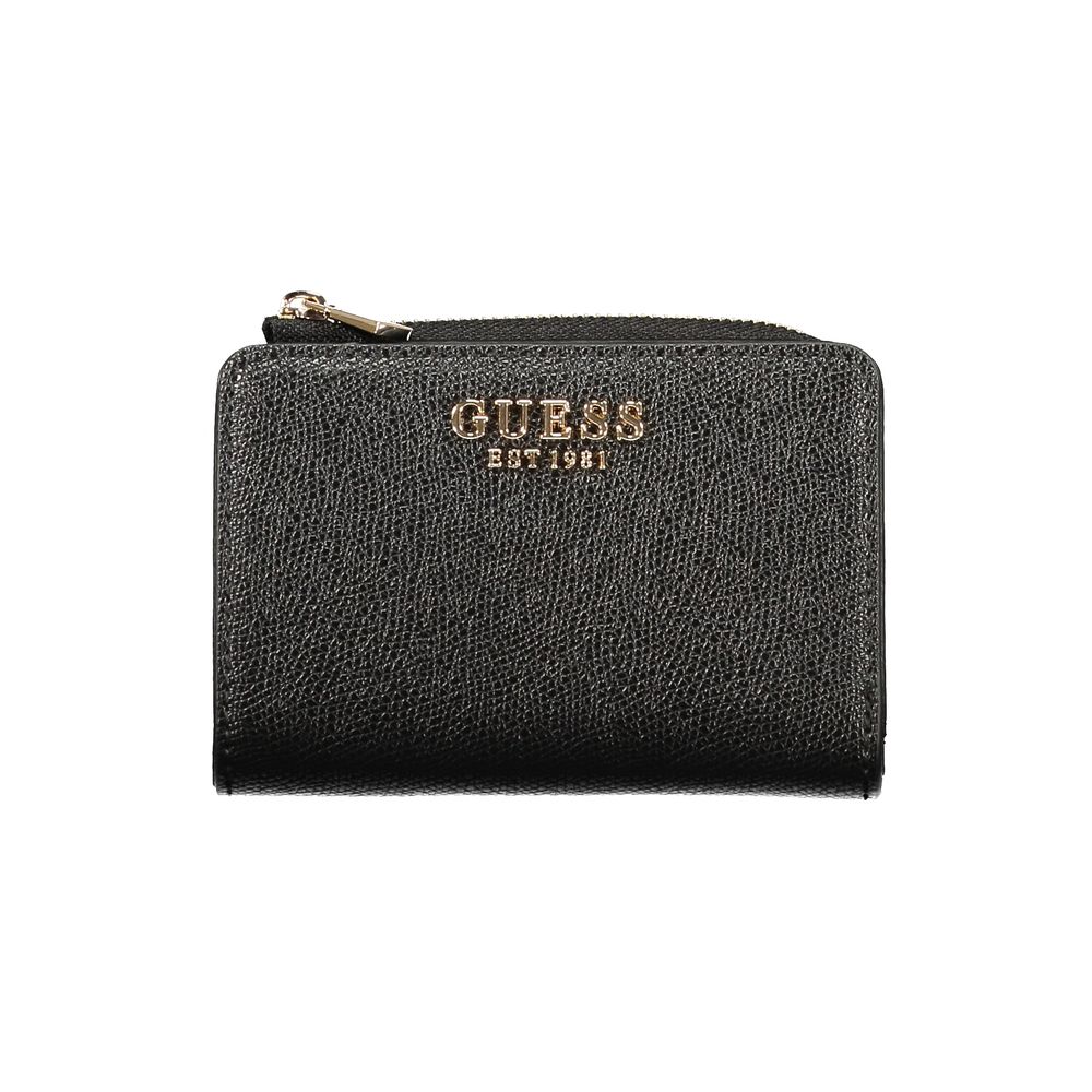 Guess Jeans Black Polyethylene Women's Wallet