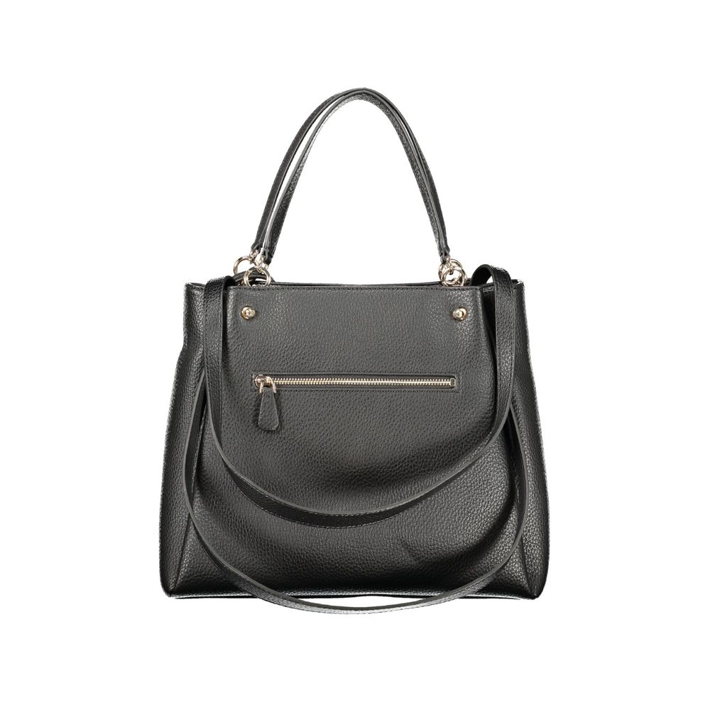 Guess Jeans Black Polyurethane Women's Women's Bag