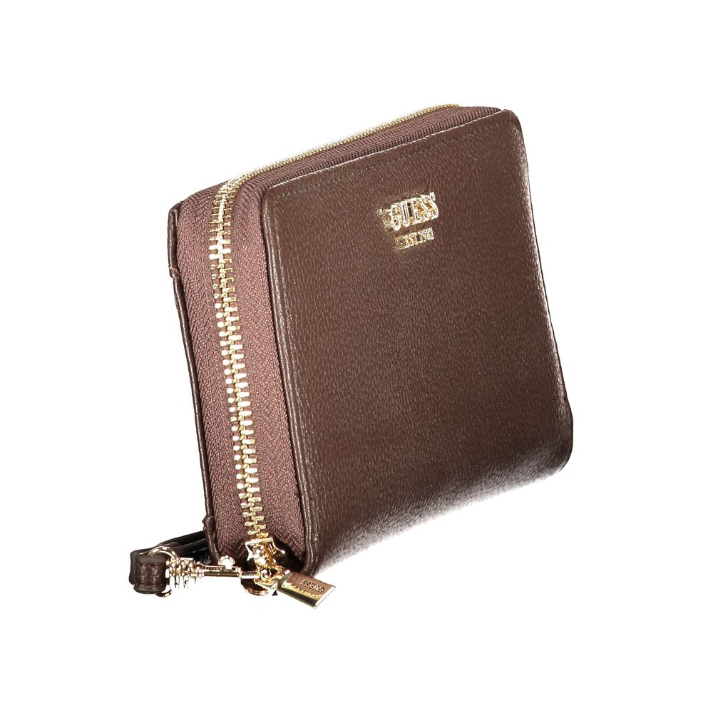Guess Jeans Brown Polyethylene Women's Wallet
