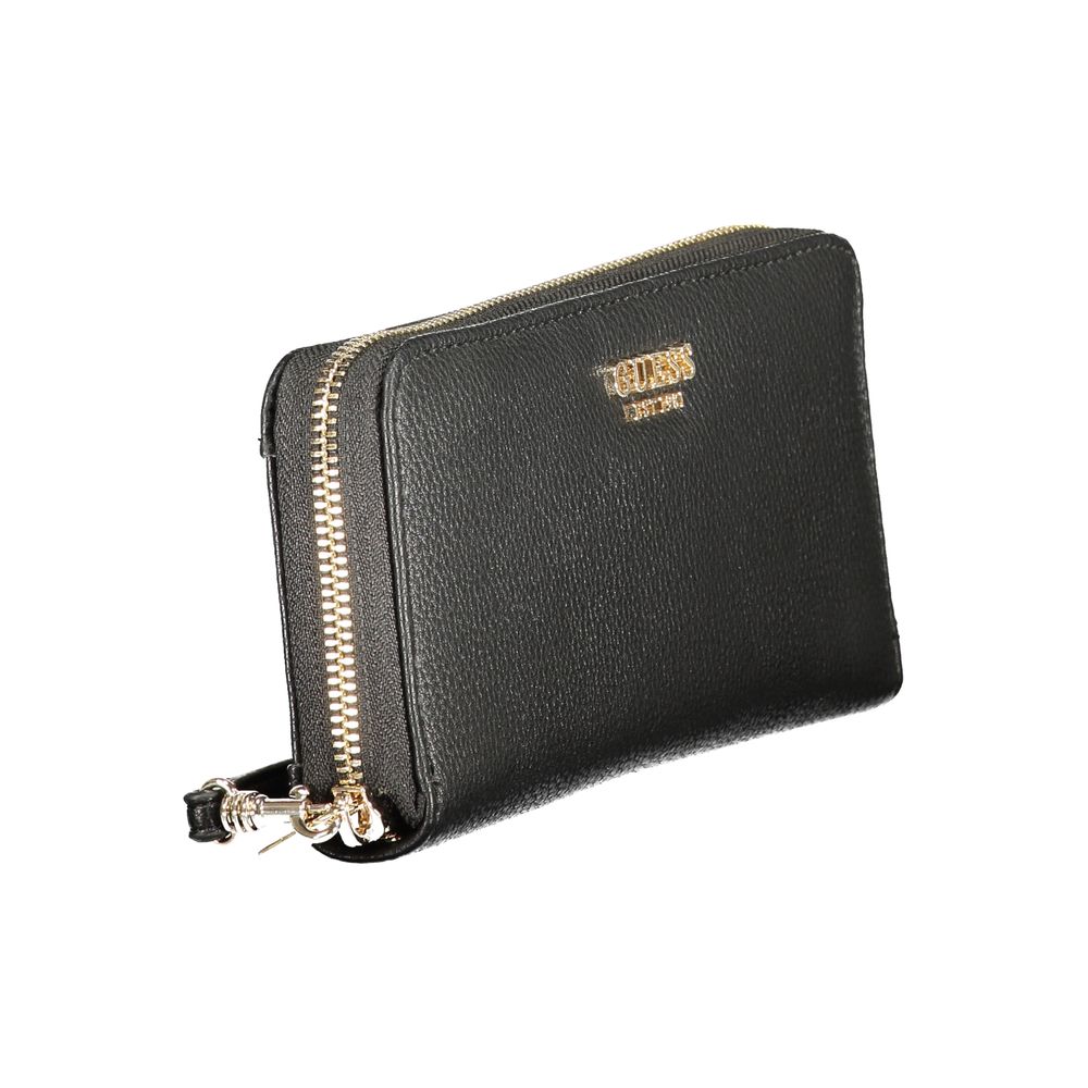 Guess Jeans Black Polyethylene Women's Wallet