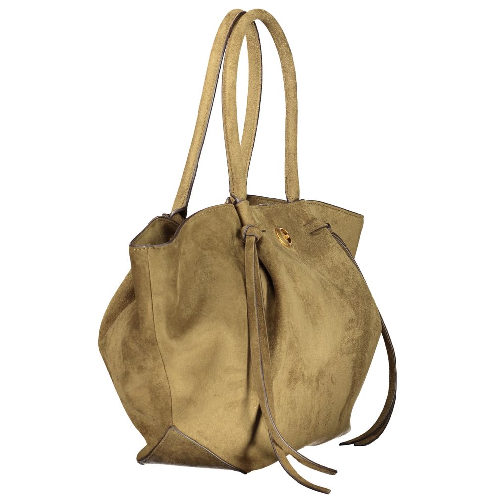 Guess Jeans Green Polyester Women's Handbag
