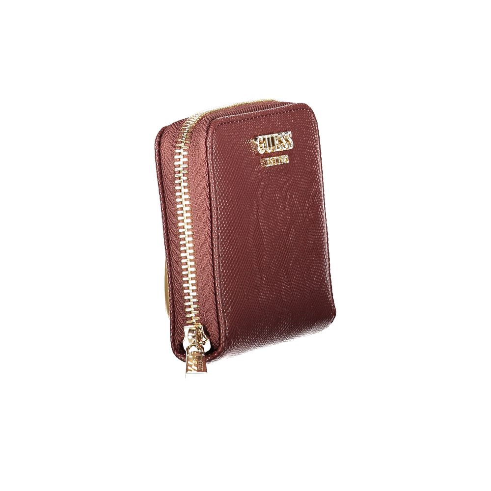 Guess Jeans Brown Polyethylene Women's Wallet