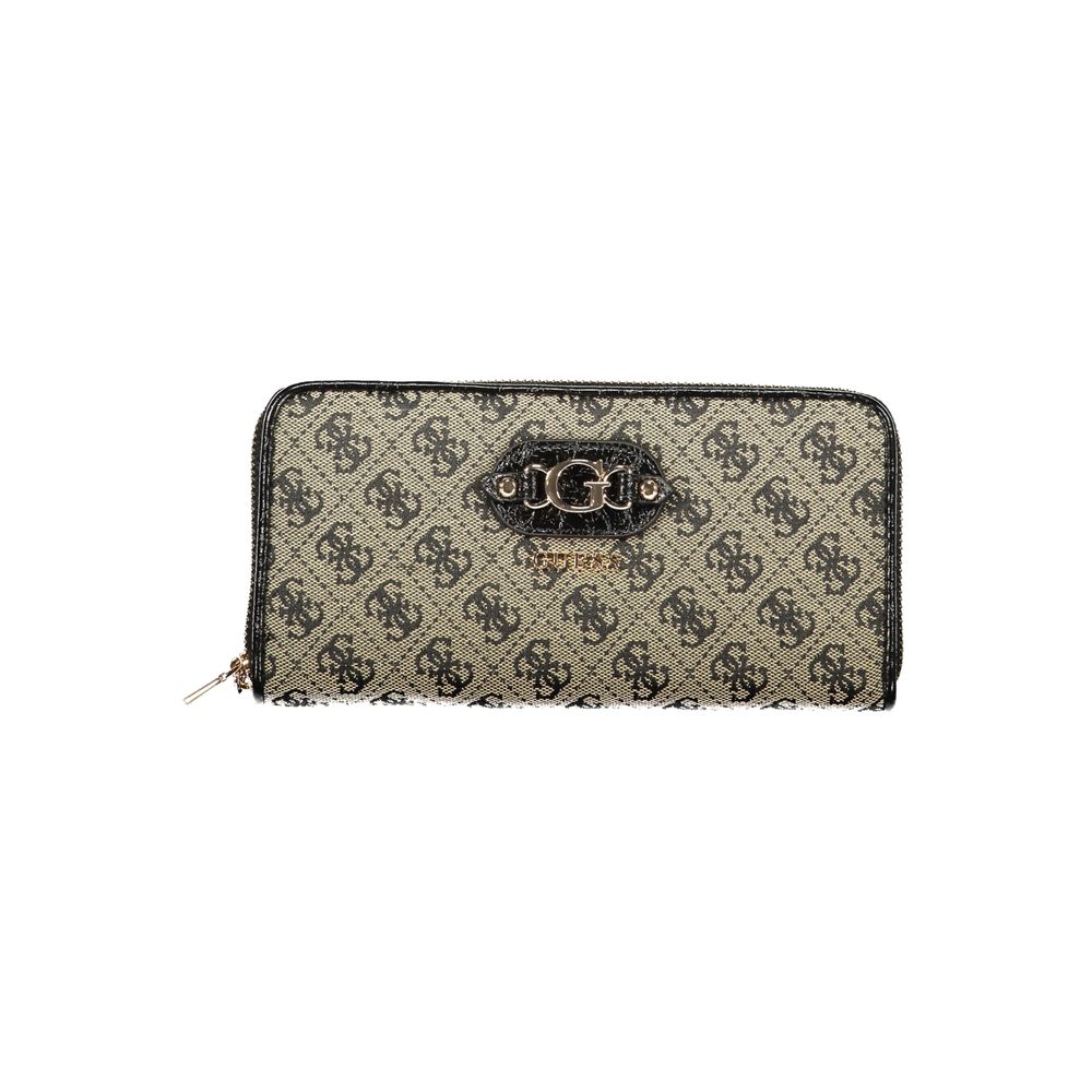 Guess Jeans Black Polyester Women's Wallet
