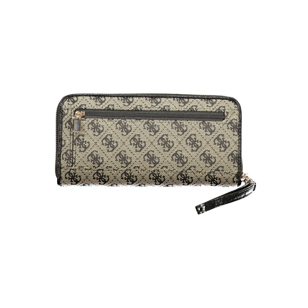 Guess Jeans Black Polyester Women's Wallet