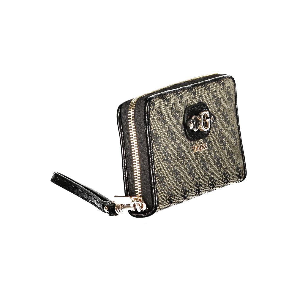 Guess Jeans Black Polyester Women's Wallet