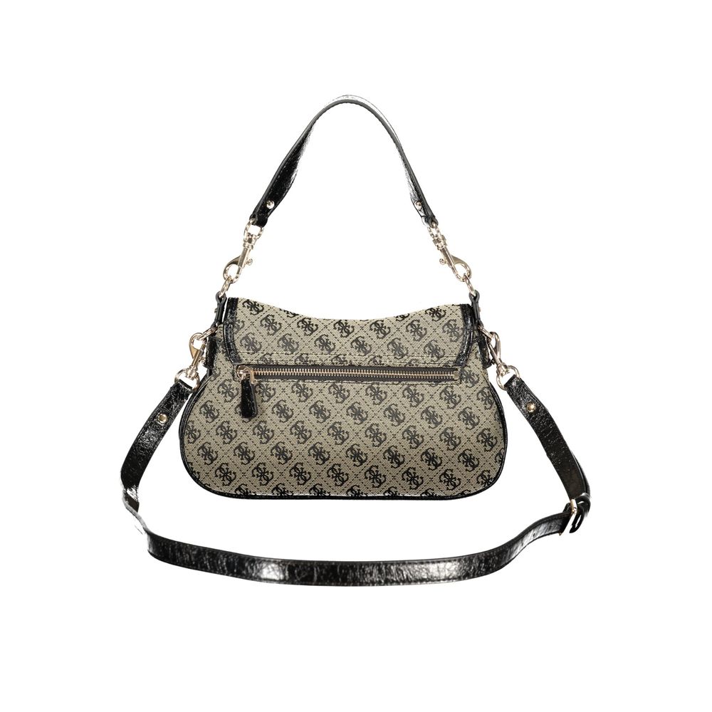 Guess Jeans Black Polyester Women's Handbag