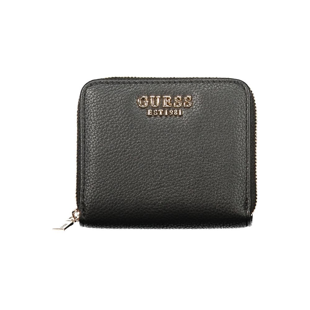 Guess Jeans Black Polyethylene Women's Wallet