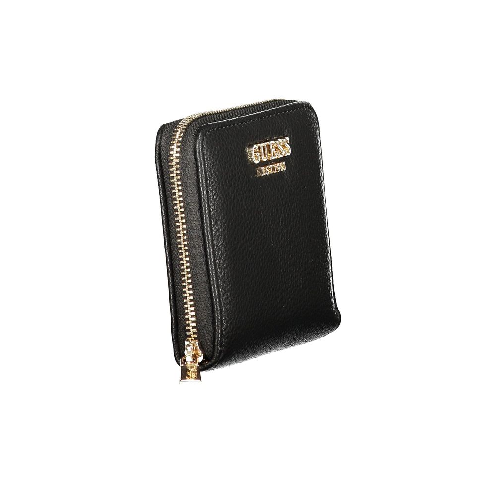 Guess Jeans Black Polyethylene Women's Wallet