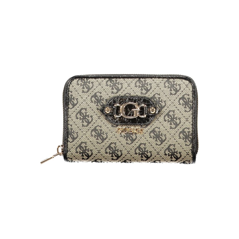 Guess Jeans Black Polyester Women's Wallet