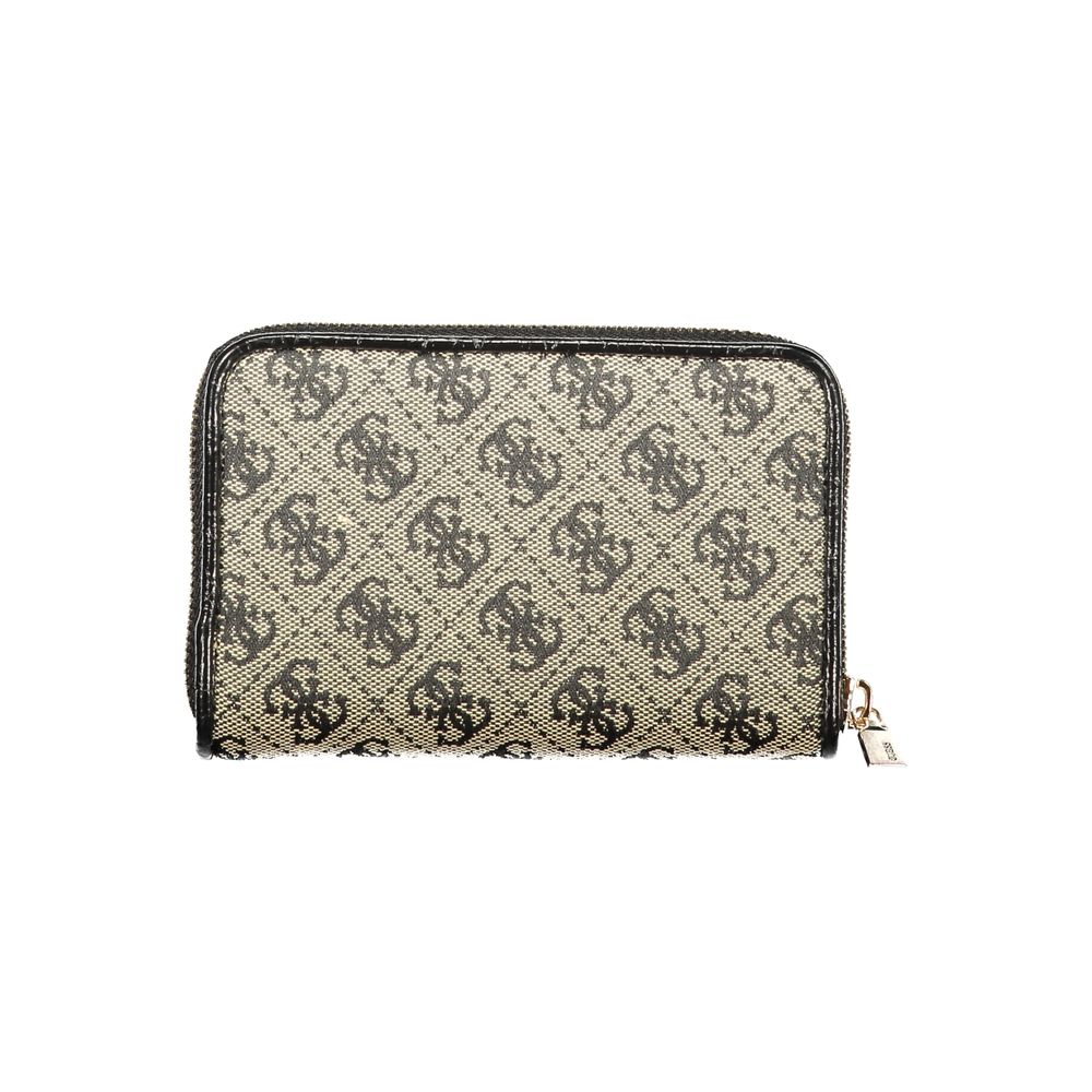 Guess Jeans Black Polyester Women's Wallet