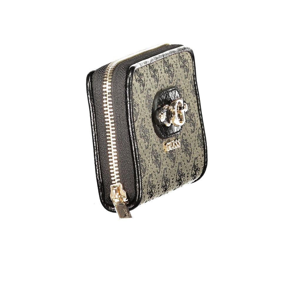 Guess Jeans Black Polyester Women's Wallet