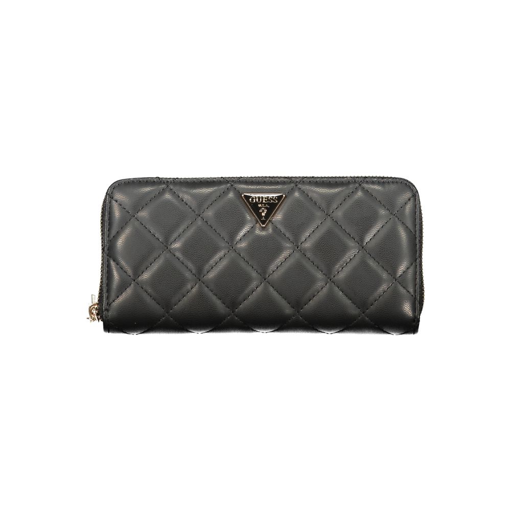 Guess Jeans Black Polyethylene Women's Wallet