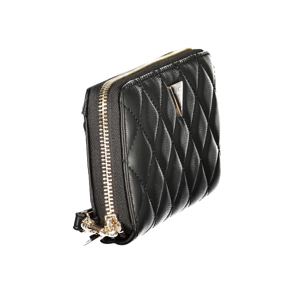 Guess Jeans Black Polyethylene Women's Wallet