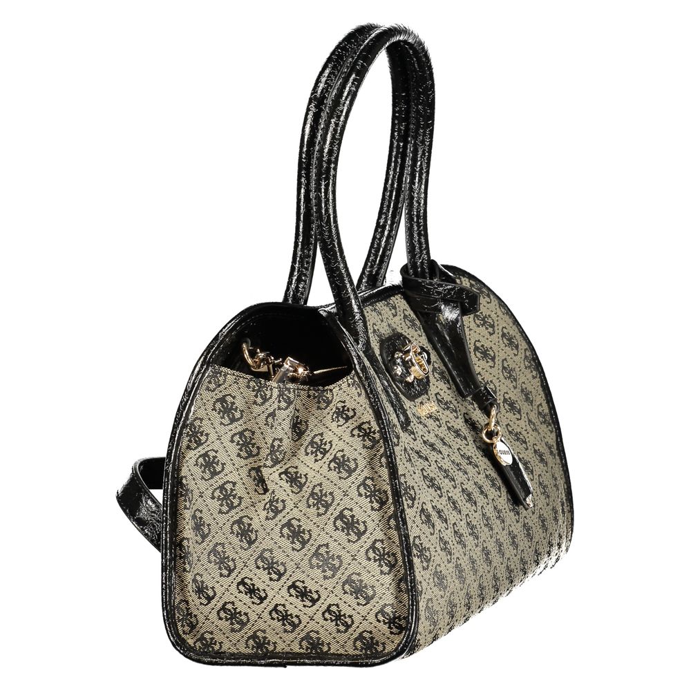 Guess Jeans Black Polyester Women's Handbag