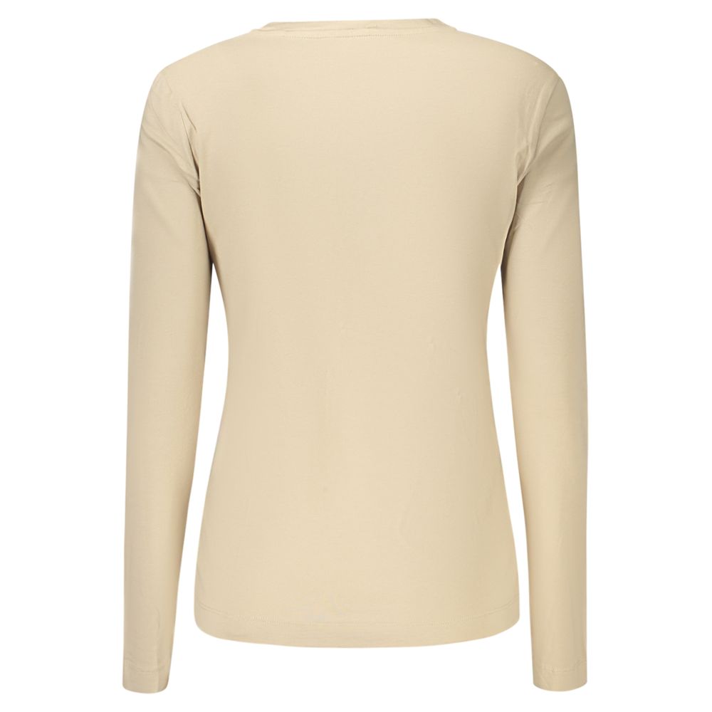 Guess Jeans Beige Cotton Women's T-Shirt
