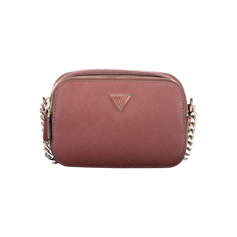 Guess Jeans Brown Polyethylene Women's Handbag
