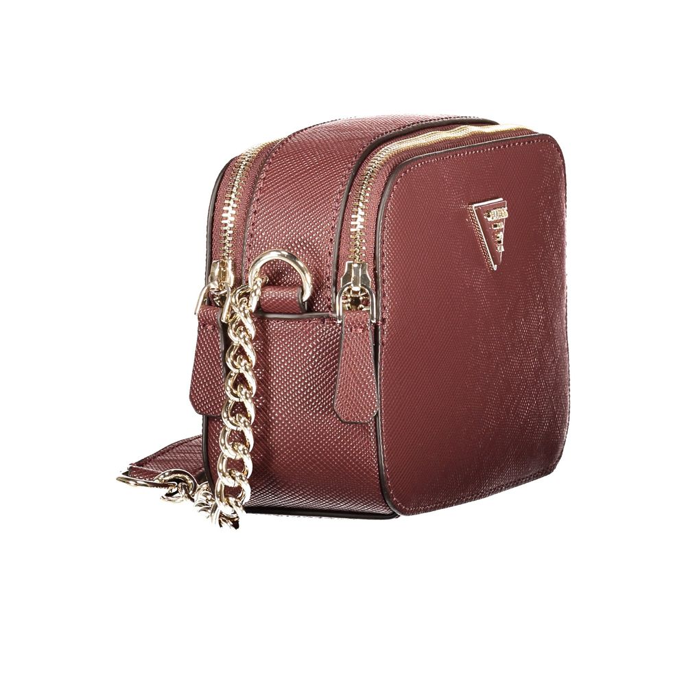 Guess Jeans Brown Polyethylene Women's Handbag