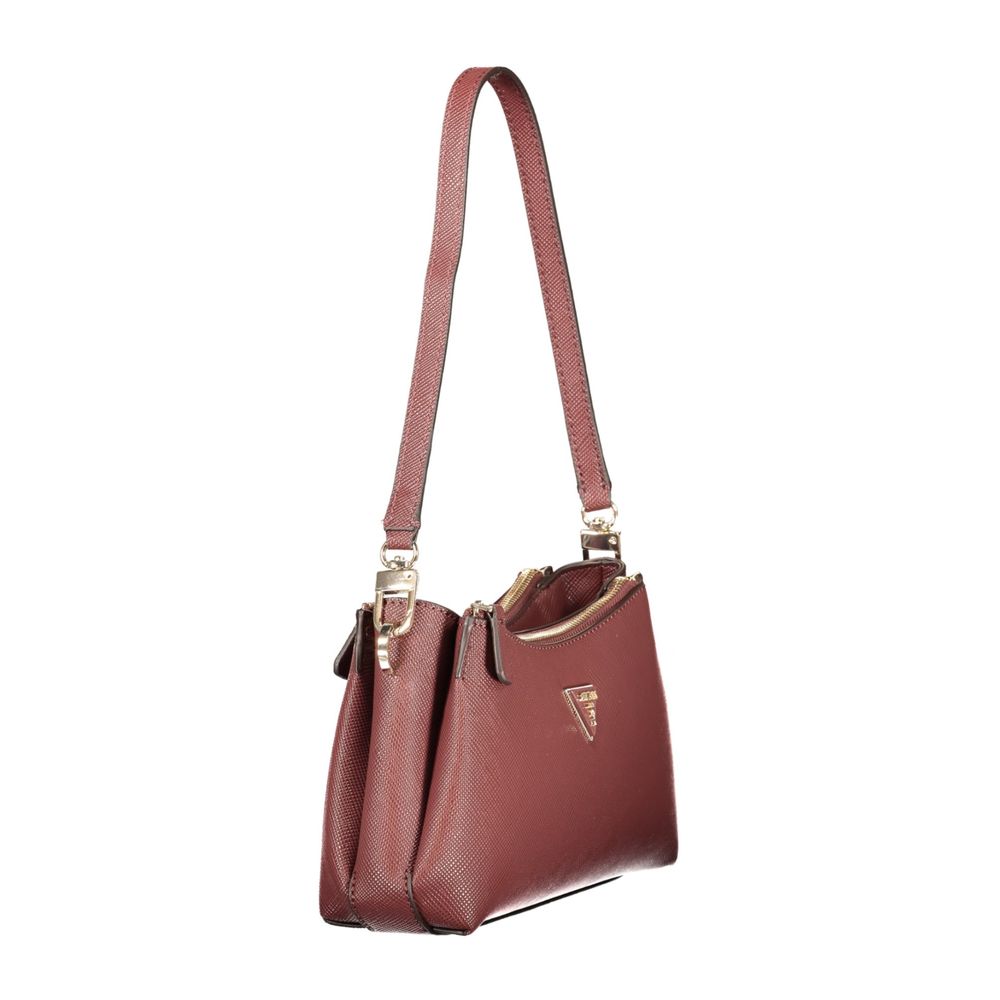 Guess Jeans Brown Polyethylene Women's Handbag