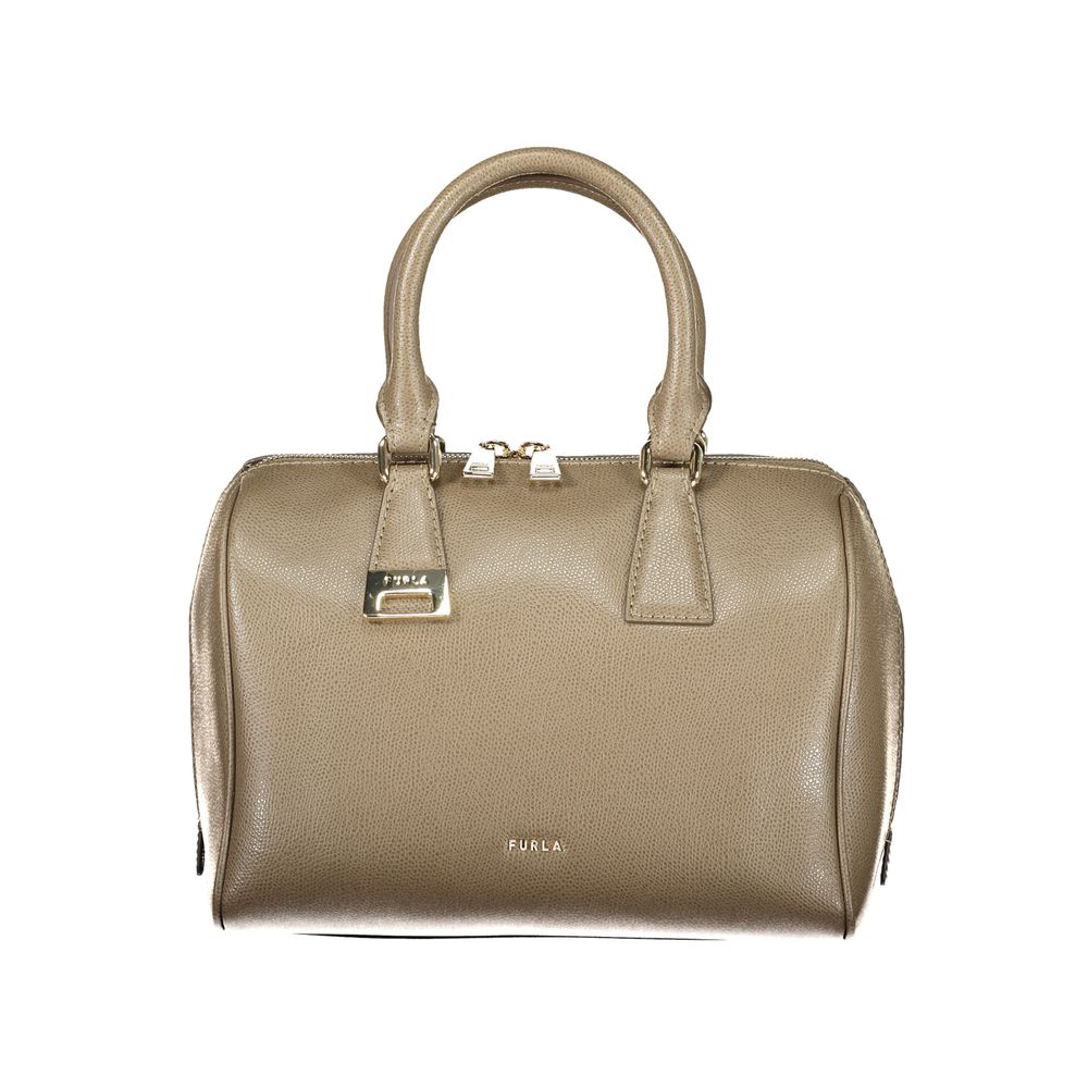 Furla Green Leather Women's Handbag