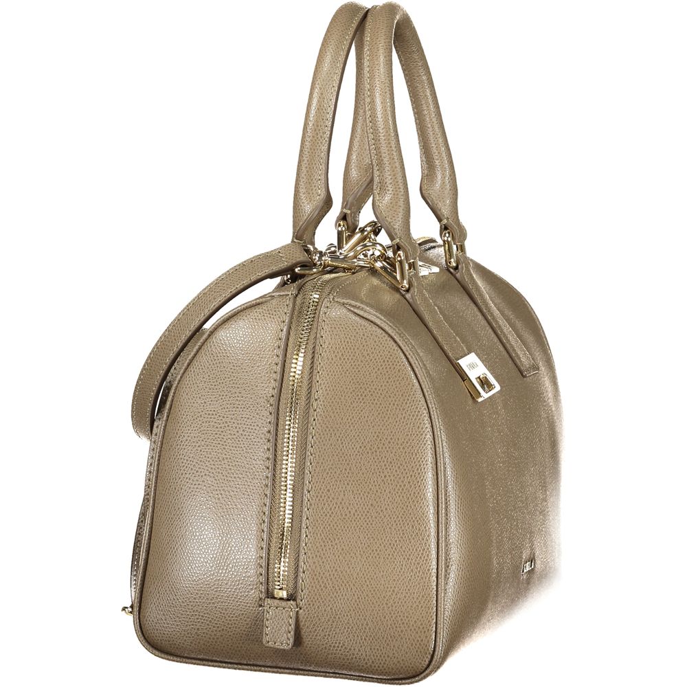 Furla Green Leather Women's Handbag