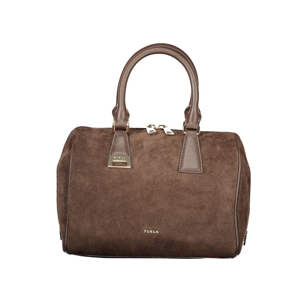 Furla Brown Leather Women's Handbag