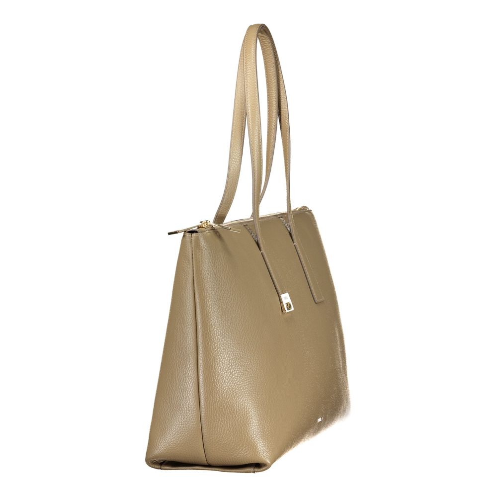 Furla Green Leather Women's Handbag