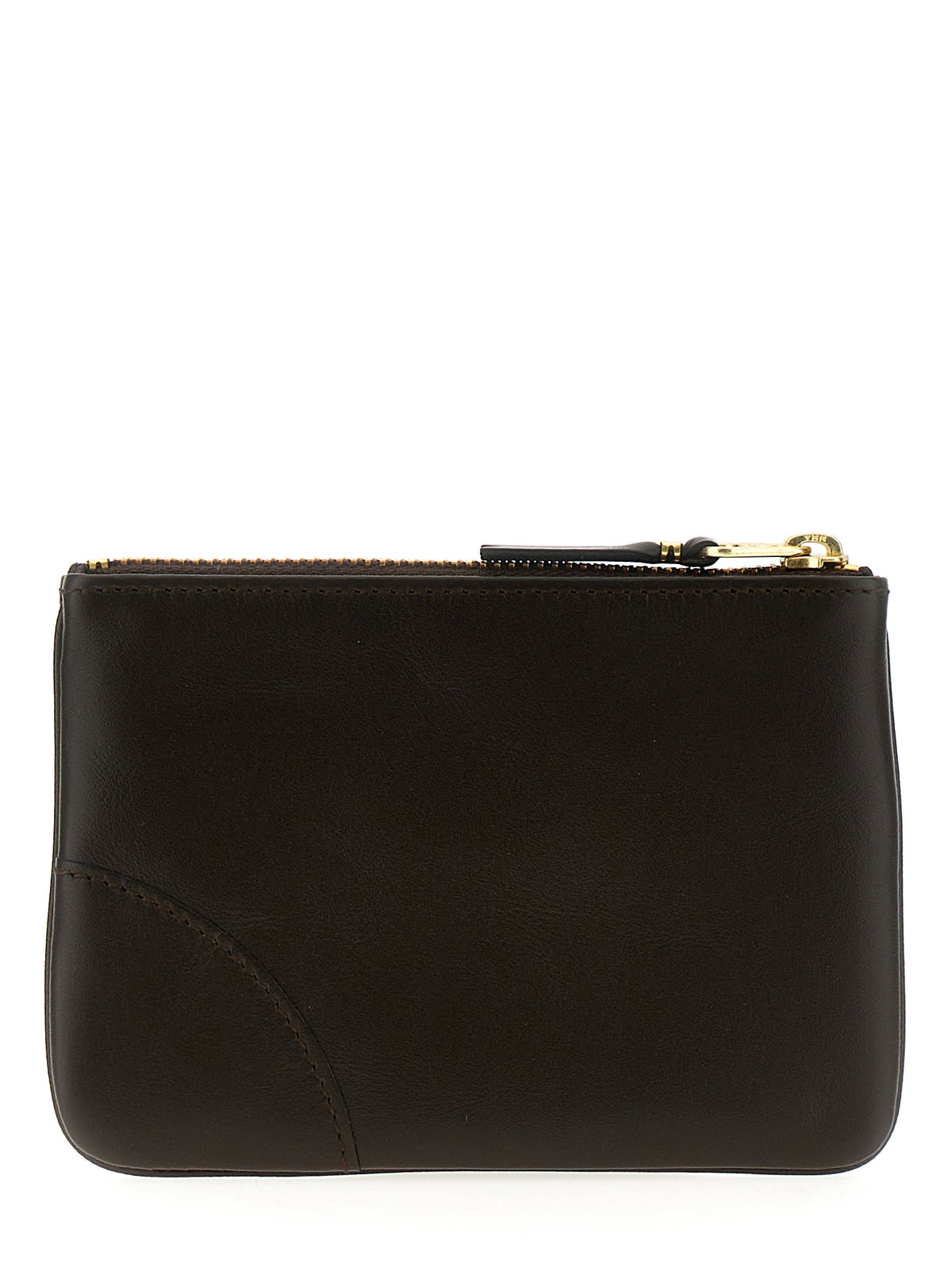 Comme Des Garçons Brown Calfskin  Cardholder