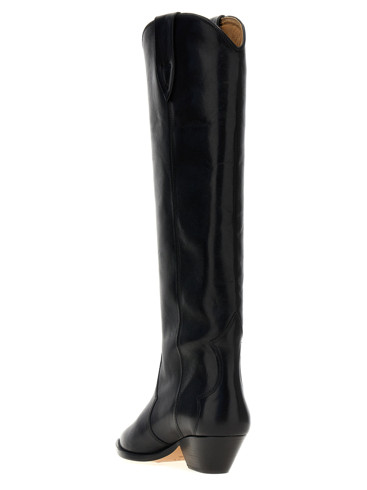 Isabel Marant Black Calfskin Chelsea Women's Boots