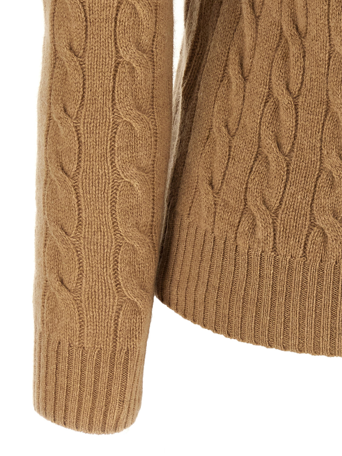 Polo Ralph Lauren Beige Wool Women's Cardigan
