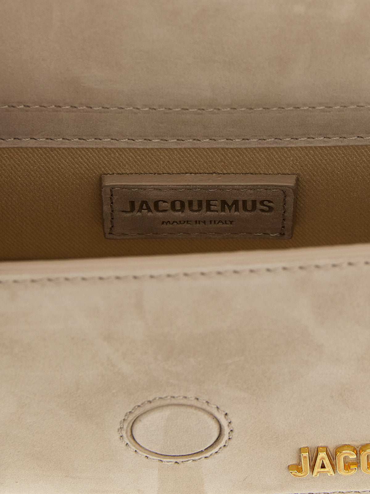 Jacquemus Beige Calfskin Women's Handbag