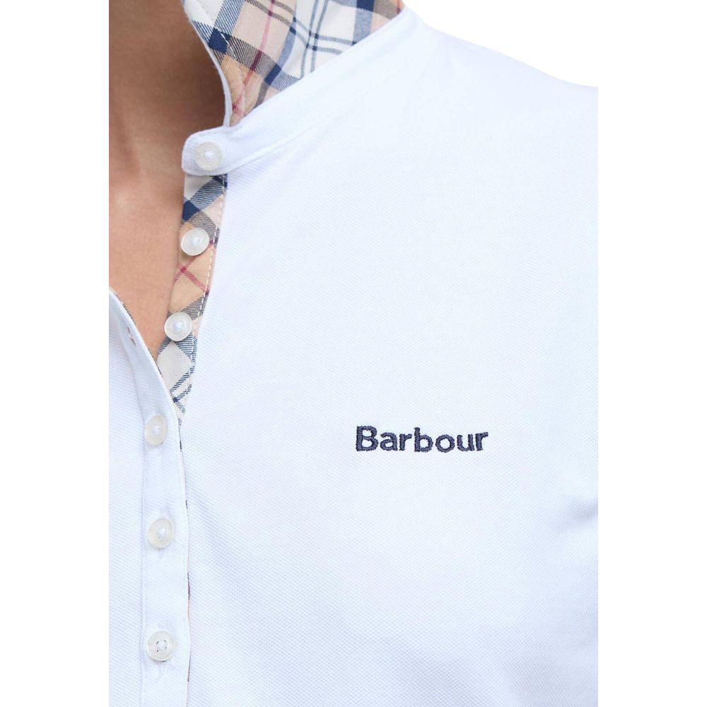 Barbour White Cotton Women's T-Shirt