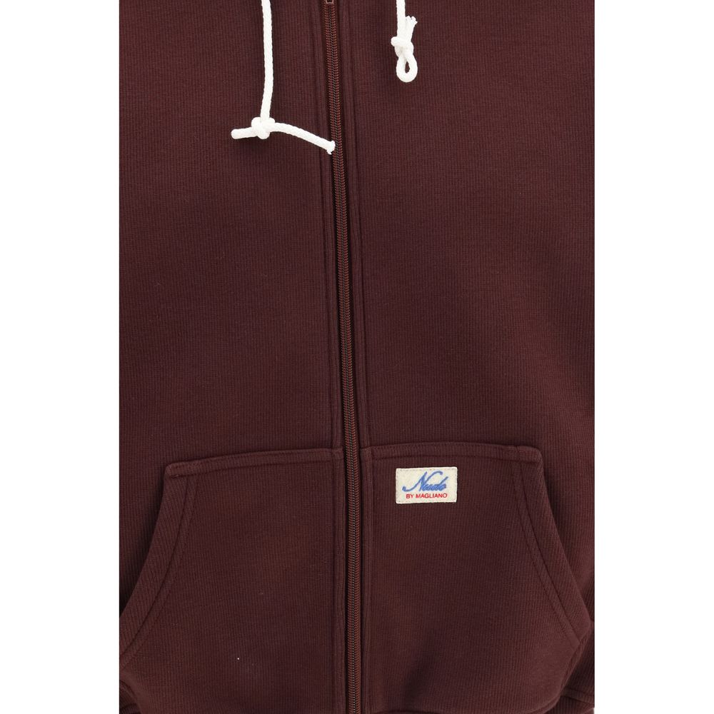 Magliano Bordeaux Cotton Men's Sweatshirt