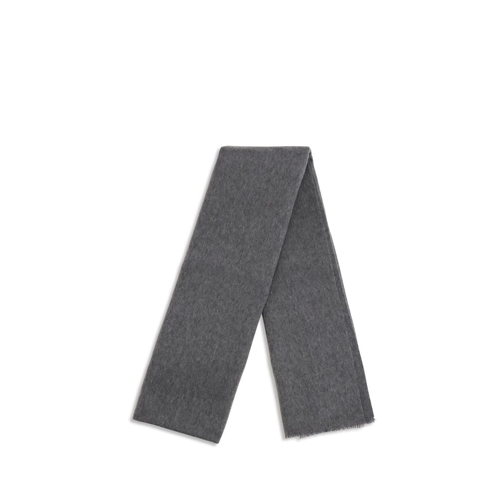 Jacquemus Gray Wool Oves Aries Men's Scarf