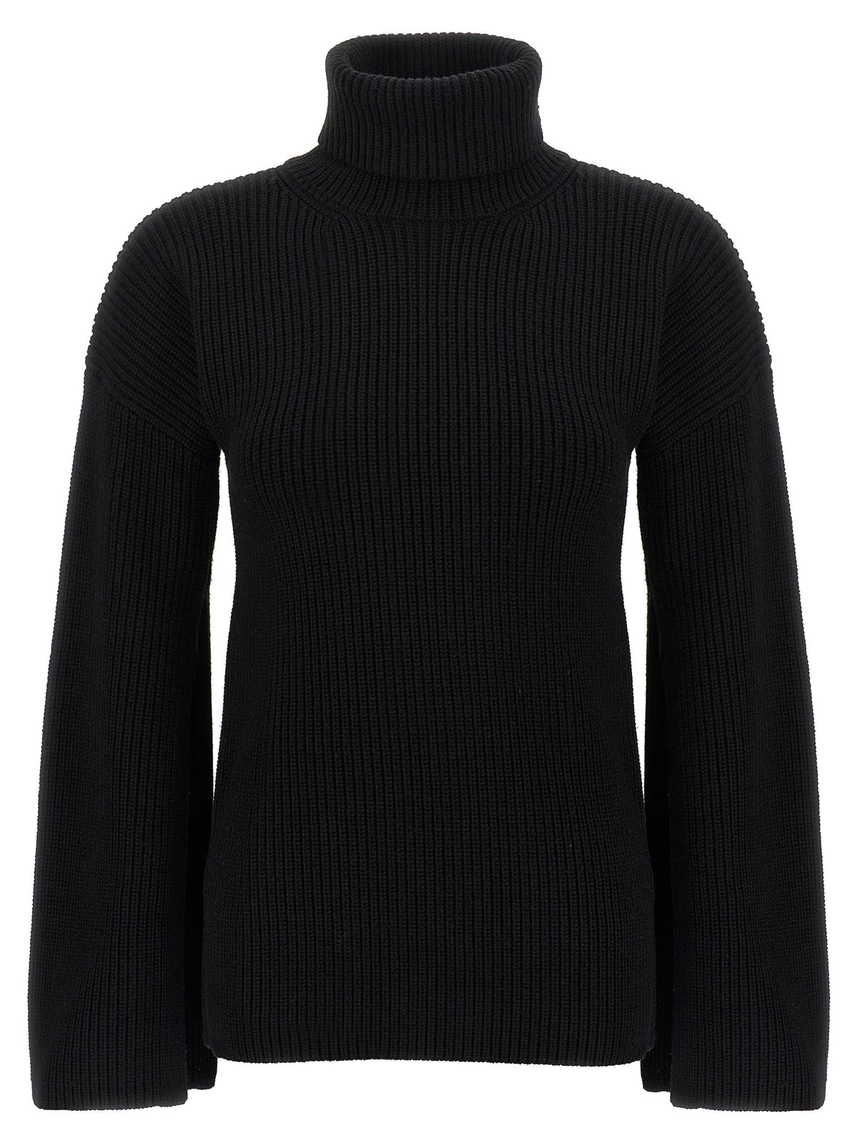 TOTEME Black Wool Women's Cardigan
