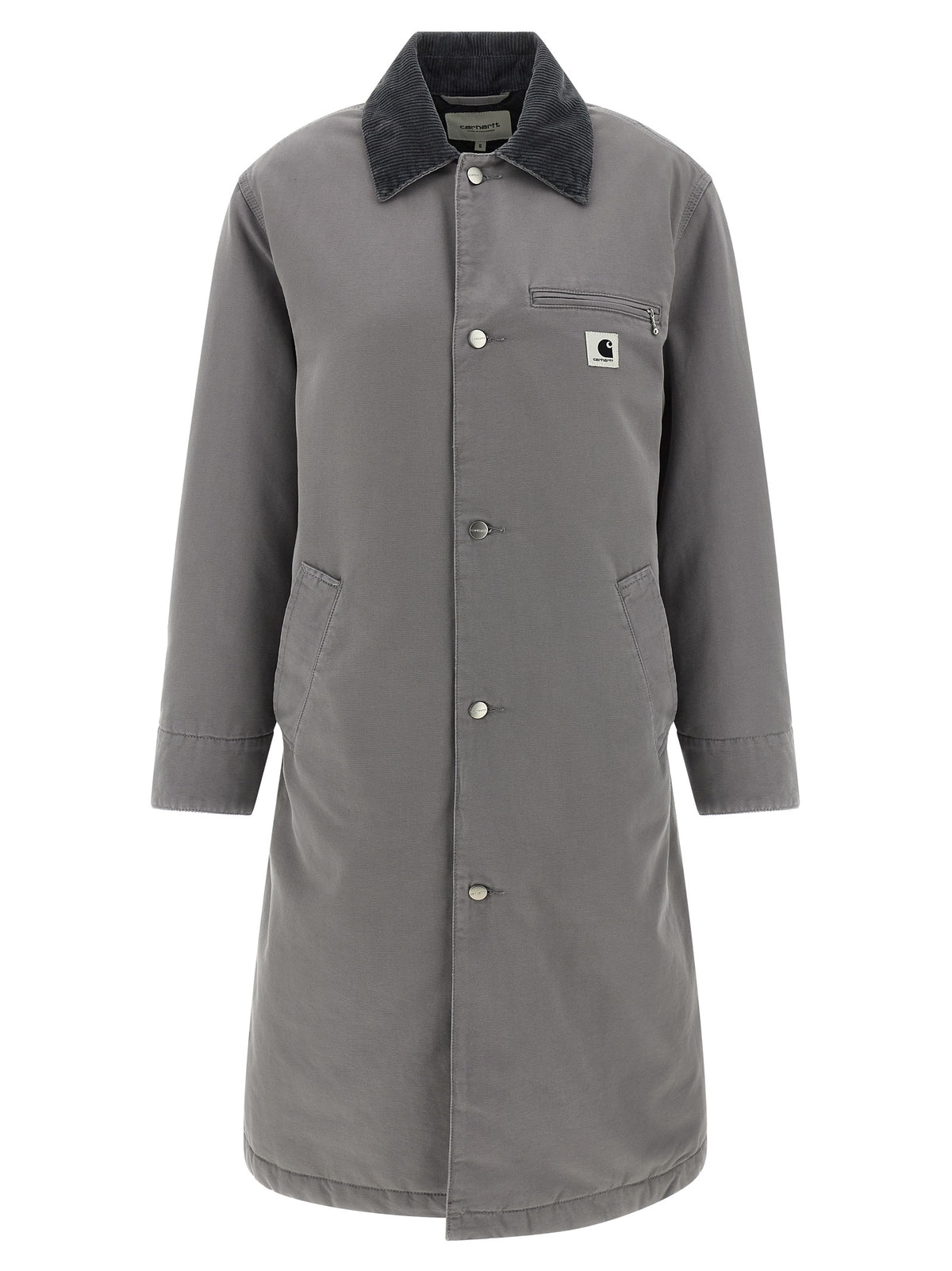 Carhartt Wip Gray Cotton Women's Coat