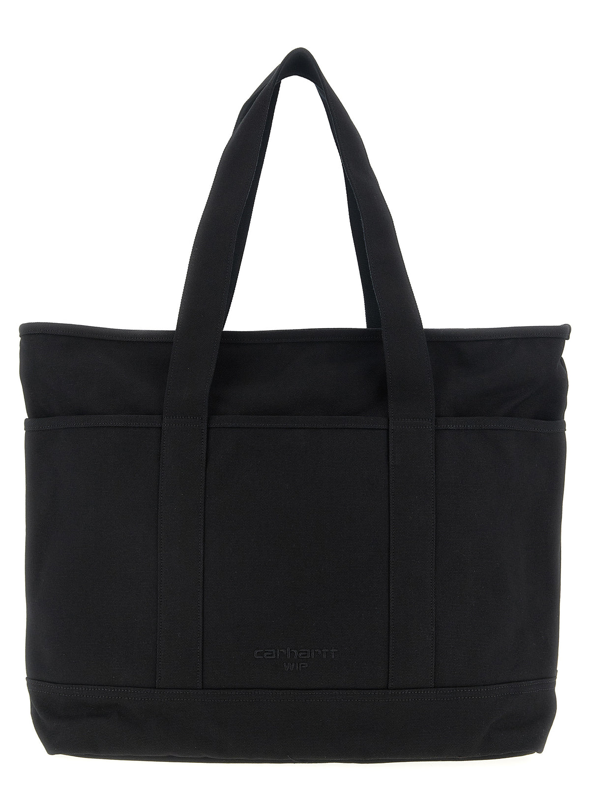 Carhartt Wip Black Cotton Tote Men's Bag