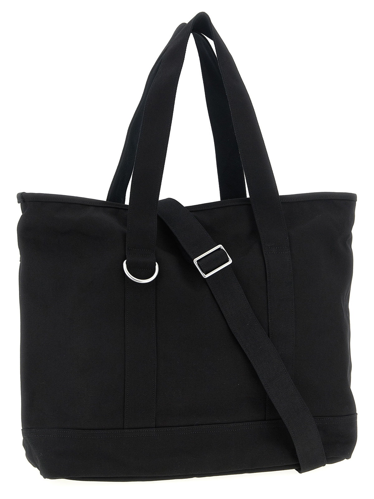 Carhartt Wip Black Cotton Tote Men's Bag