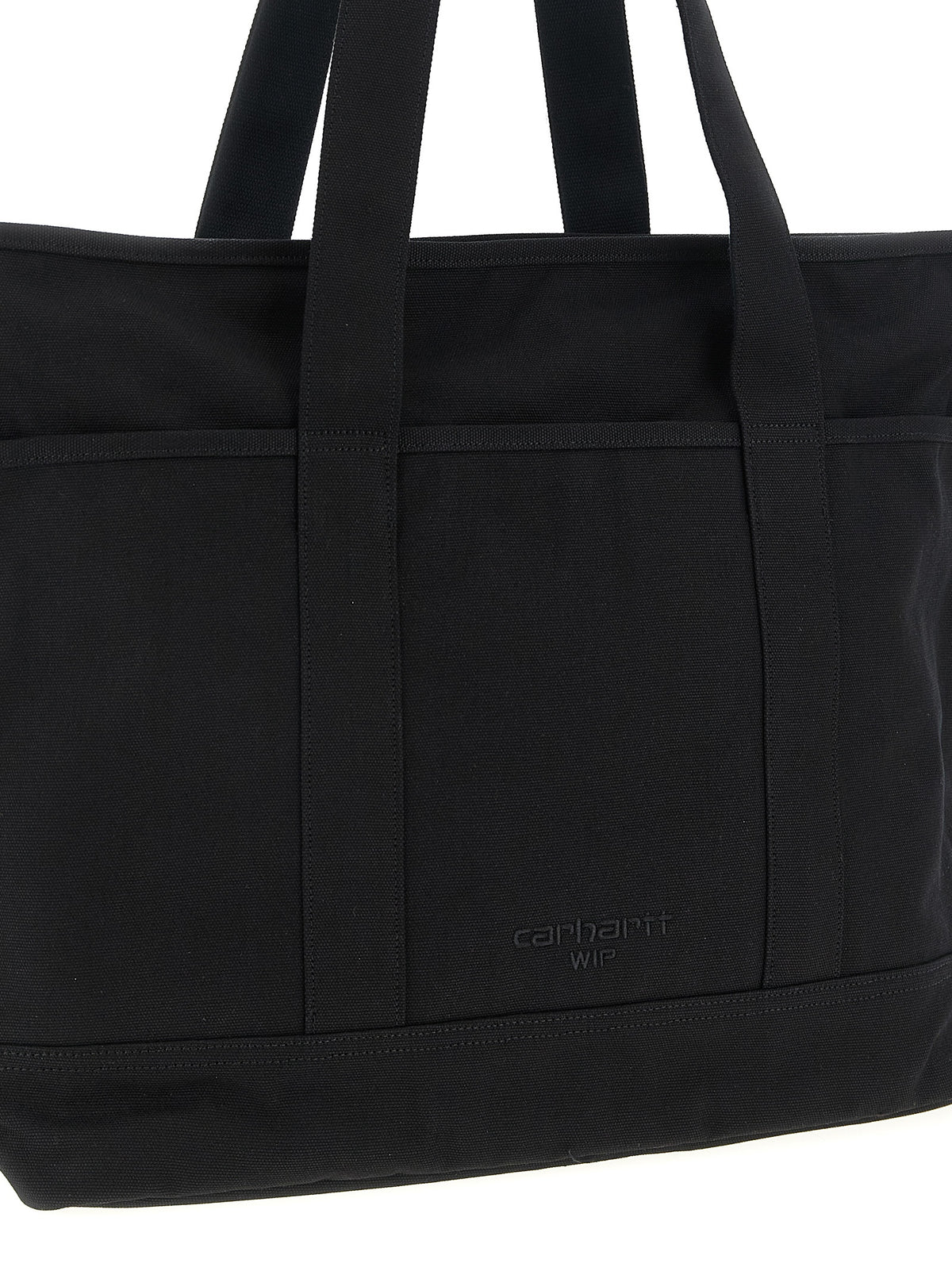 Carhartt Wip Black Cotton Tote Men's Bag