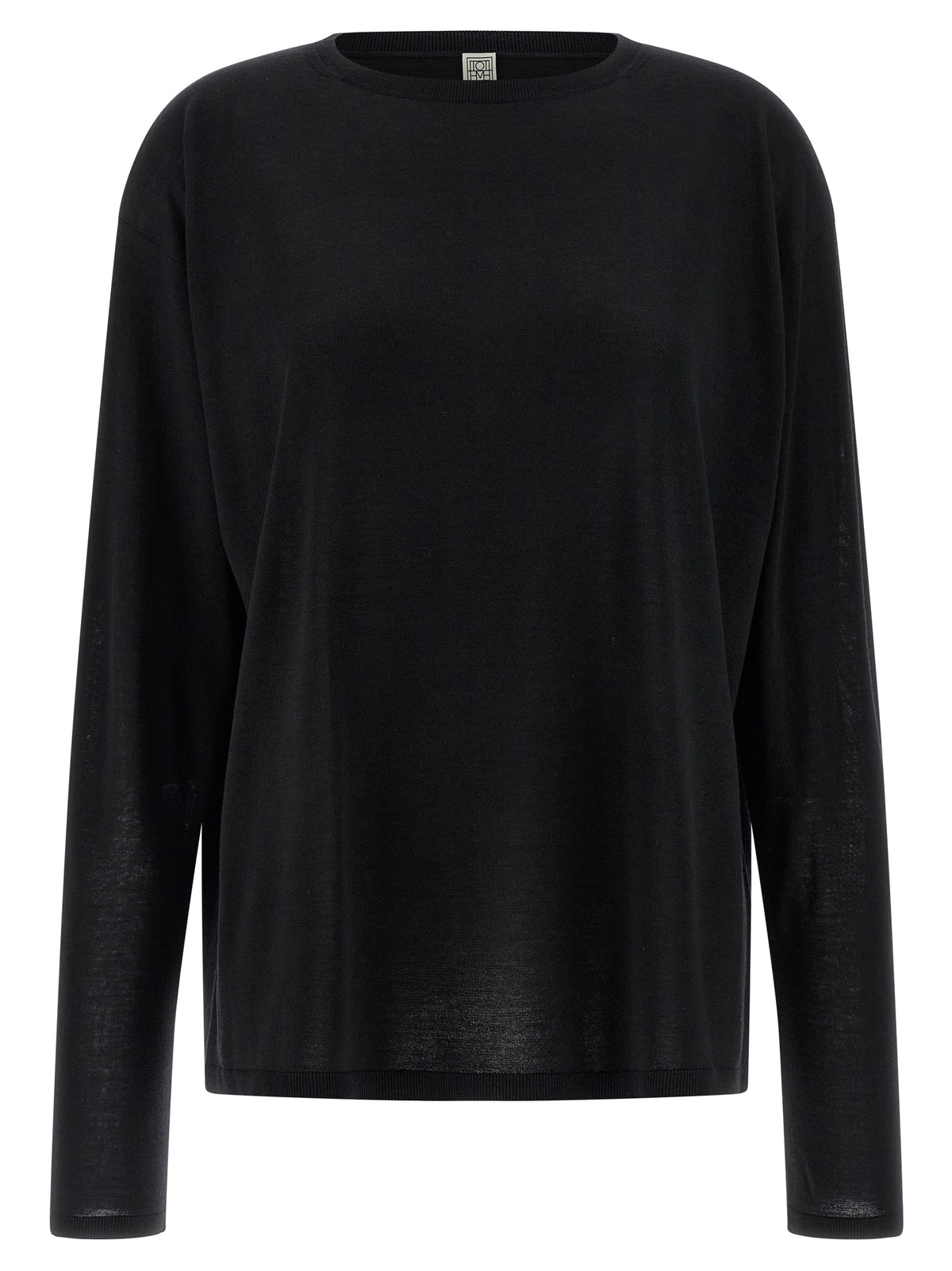 TOTEME Black Wool Women's Cardigan