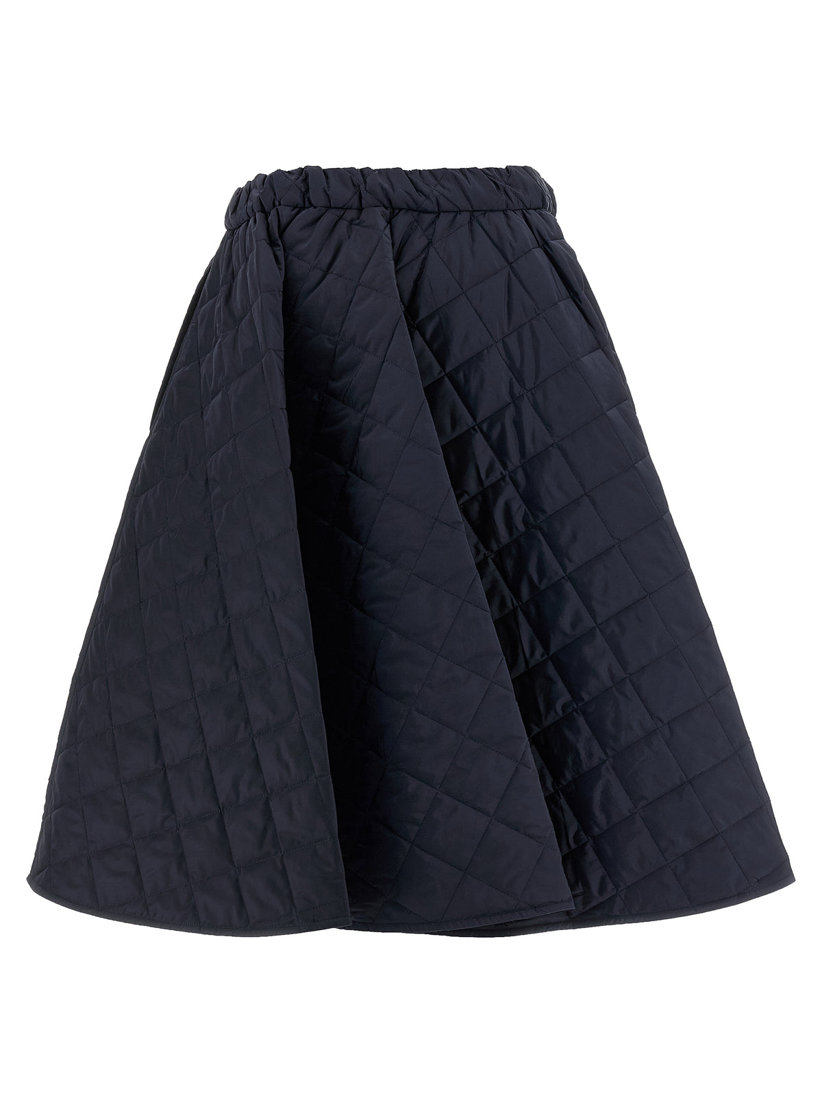 Prada Blue Recycled Polyamide Midi Women's Skirt